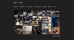 Desktop Screenshot of halfinchrails.com